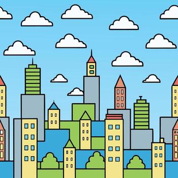 A minimalist repeating geometric motif design for textile and surface applications vector