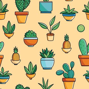 Minimalist line art seamless pattern design featuring abstract organic shapes and geometric elements vector