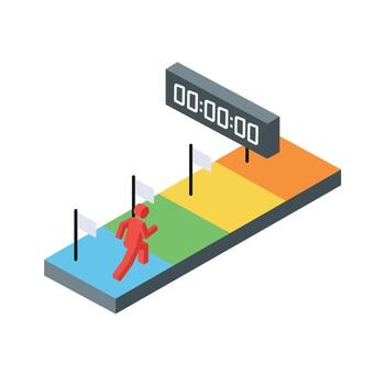 Agile Project Management Sprint vector