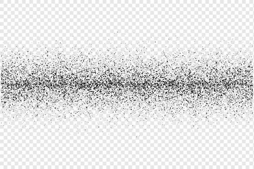Grain noise background pointillism dots and stipple gradient texture, halftone grainy pattern and abstract dotwork effect on isolated background vector