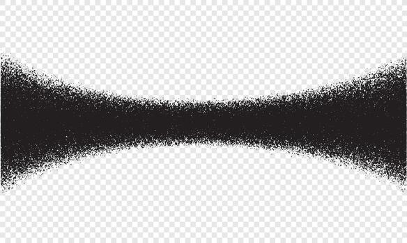 Grain noise background with pointillism dots stipple gradient texture, halftone grainy pattern, abstract dotwork effect on isolated background vector