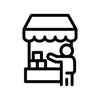 Consumer outline icon design good for web or mobile app vector