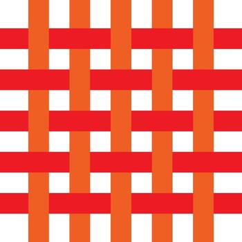 A red and white checkered pattern vector