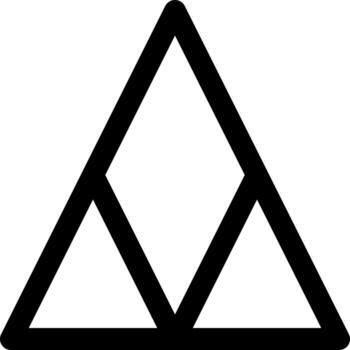 transición alquimia símbolo vector