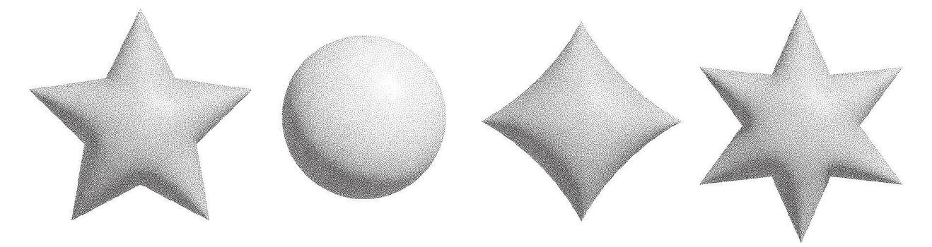 artístico 3d trama de semitonos punteado elementos para digital diseño vector