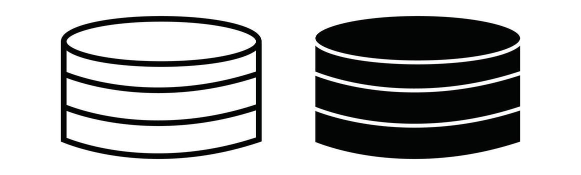 datos y servidor icono . vector