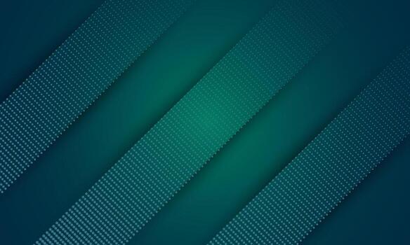 Abstract Teal Background with Diagonal Dotted Lines and Gradient. vector