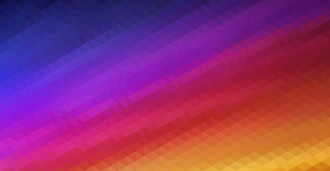 art of abstract geometric gradient background with a blend of blue, purple, and red hues, creating a modern visual effect background vector