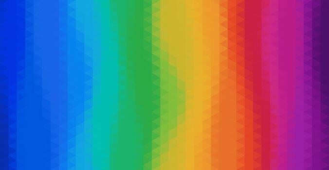 art of vibrant gradient background with smooth rainbow color transition effect background vector
