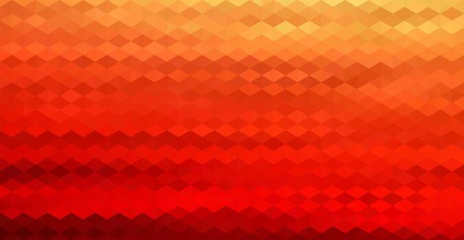Art of vibrant gradient abstract geometric pattern with hexagonal design and warm tones background vector