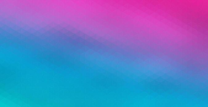 Art of a vibrant gradient background featuring a smooth transition from pink to blue, creating a visually appealing effect background vector