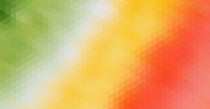 Art of vibrant abstract gradient background with green, yellow, and red blending seamlessly background vector