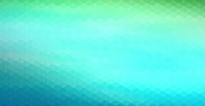 Art of abstract geometric background with gradient of blue and green color tones creating a modern and vibrant design element background vector