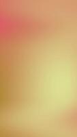 glatt Gradient geeignet wie ein Webseite Hintergrund oder abstrakt Poster drucken Design, Übergang von Rosa zu Licht gelblich braun. video