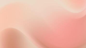 pesca e beige morbido pendenza sfondo ciclo continuo animazione video