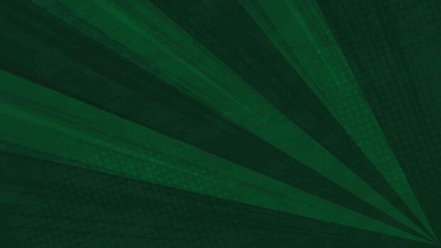 Vintage Abstract Green Radial Burst Background with Halftone Texture Design vector
