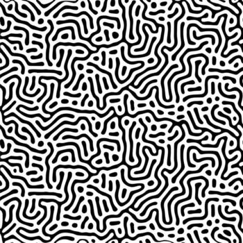 sin costura resumen modelo con orgánico ondulado curvo líneas diseño vector