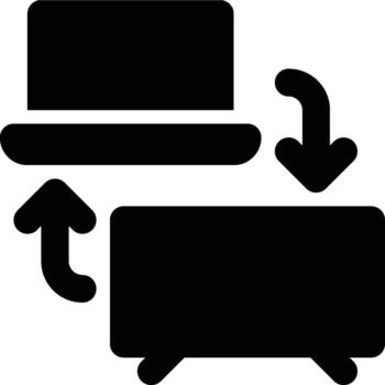 Interaction, Object, Internet Glyph Solid Icon vector