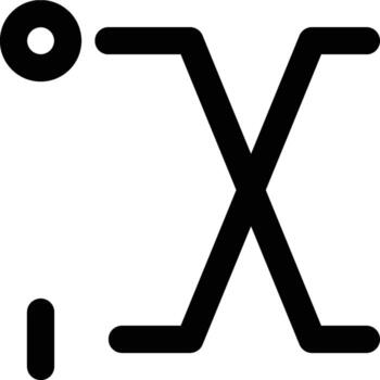 Fuzzy Logic, Logic, Algorithm Outline Icon vector