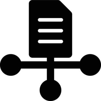 Data Sharing, Share, Internet Glyph Solid IconData Sharing, Share, Internet Glyph Solid Icon vector