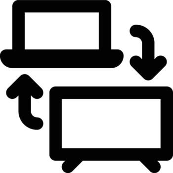 Interaction, Object, Internet Outline Icon vector