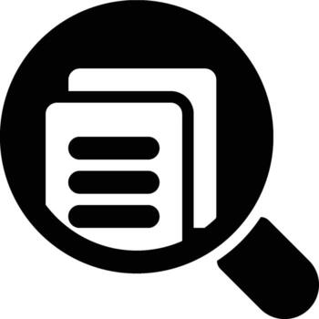 Data Analysis, Analysis, Data Glyph Solid Icon vector