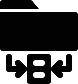 Data Extraction, Extraction, Data Glyph Solid Icon vector