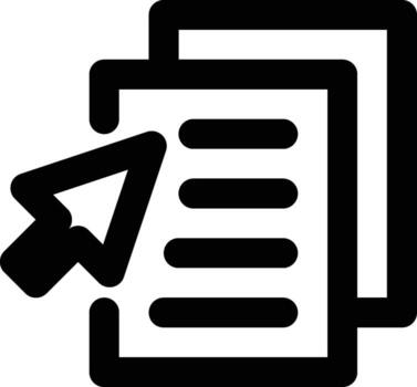 Data Selection, Select, Data Outline Icon vector