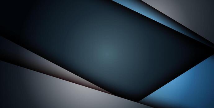 Abstract blue navy triangle overlap with text on dark blank space design modern luxury futuristic background illustration. .,. vector