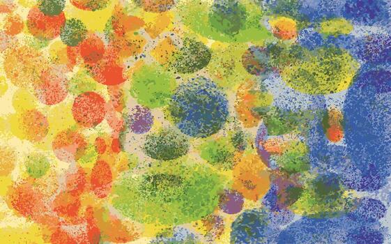 resumen Arte vistoso antecedentes diseño por mano pintado en papel. vector