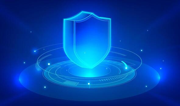 horizontal tecnología sentido antecedentes ilustración seguridad proteger vector