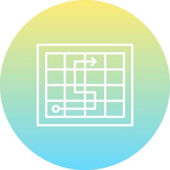 Chess Board Abstract Digital Art Object vector