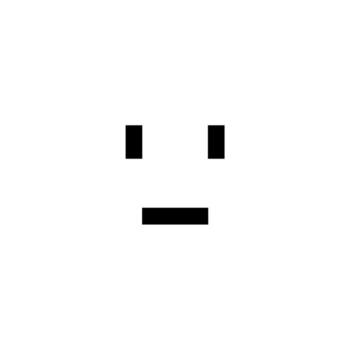Simple Face Illustration, Pixel Style, Can use for Logo Gram, Apps, Pictogram, Icon, Symbol, or Graphic Design Element. vector