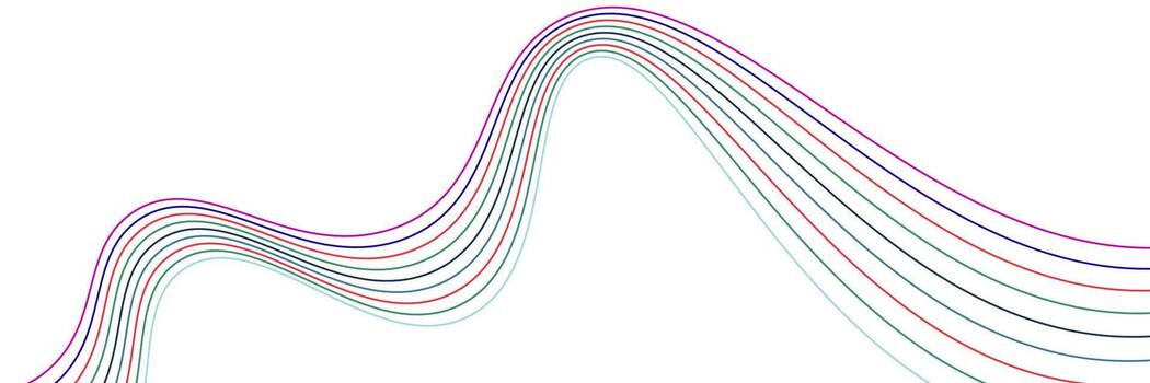 Wavy line design or thin line texture vector