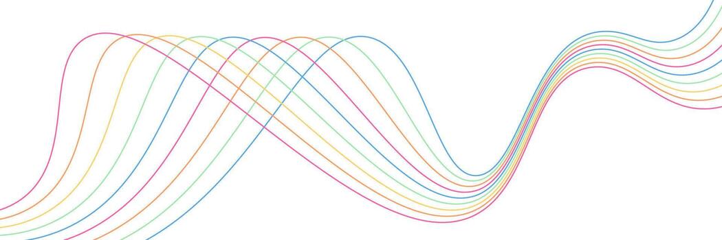 Wavy line design or thin line texture background vector