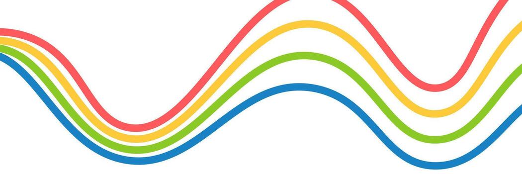 Abstract wavy curved line texture background vector