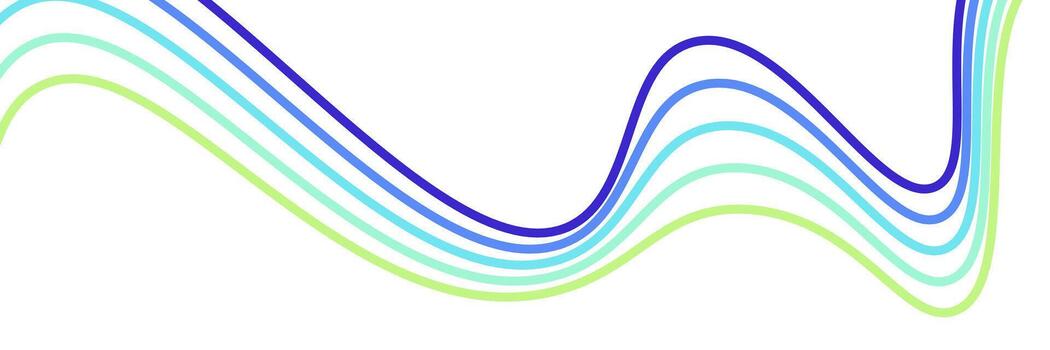 Abstract wavy curved line texture pattern vector