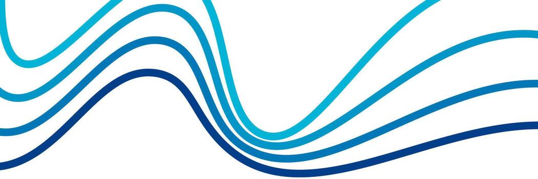 Abstract wavy curved line texture or pattern vector