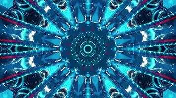 movimiento antecedentes digital circular Starburst vj lazo video