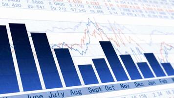 movimento corporativo apresentação dados visualização video