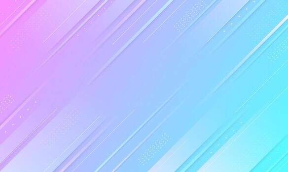 Bright cyan gradient background with diagonal lines and motion effect giving a dynamic and futuristic style vector