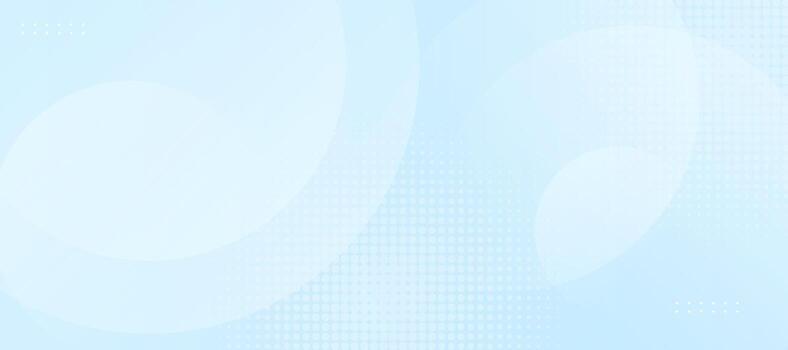 Light blue abstract background with soft circular bubbles and smooth gradient vector