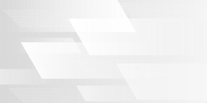 Soft gray abstract background with overlapping transparent square layers vector