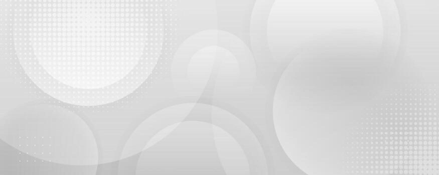 Minimal gray abstract background with soft geometric lines and gradient texture vector