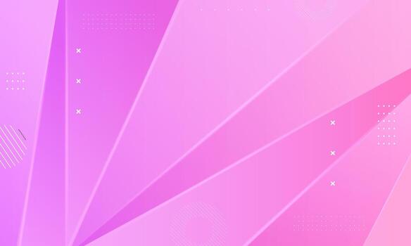 Pink gradient background with dynamic stripe patterns creating a modern and trendy abstract design vector