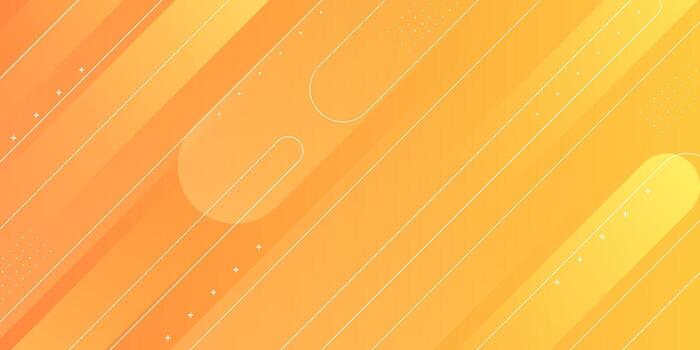 Warm orange background with smooth diagonal stripes and subtle gradient flow creating a fresh modern style vector