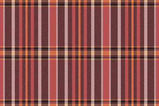 tendencia textura tartán patrón, increíble cheque tartán antecedentes. impresión tela sin costura textil en rojo y negro colores. vector
