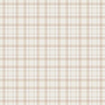 Soft beige plaid pattern. Versatile textile background with intersecting lines creating a cozy, classic look. Ideal for designs needing a warm, comforting, and timeless feel. vector