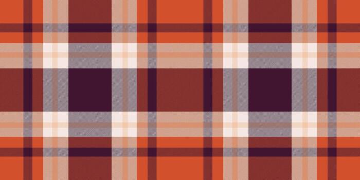 Guy pattern tartan seamless, designer fabric texture check. Diagonal textile background plaid in red and dark colors. vector