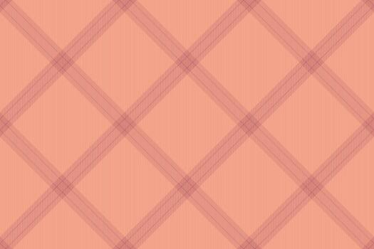 Dreamy fabric pattern plaid, present seamless check textile. Anniversary tartan background texture in red color. vector